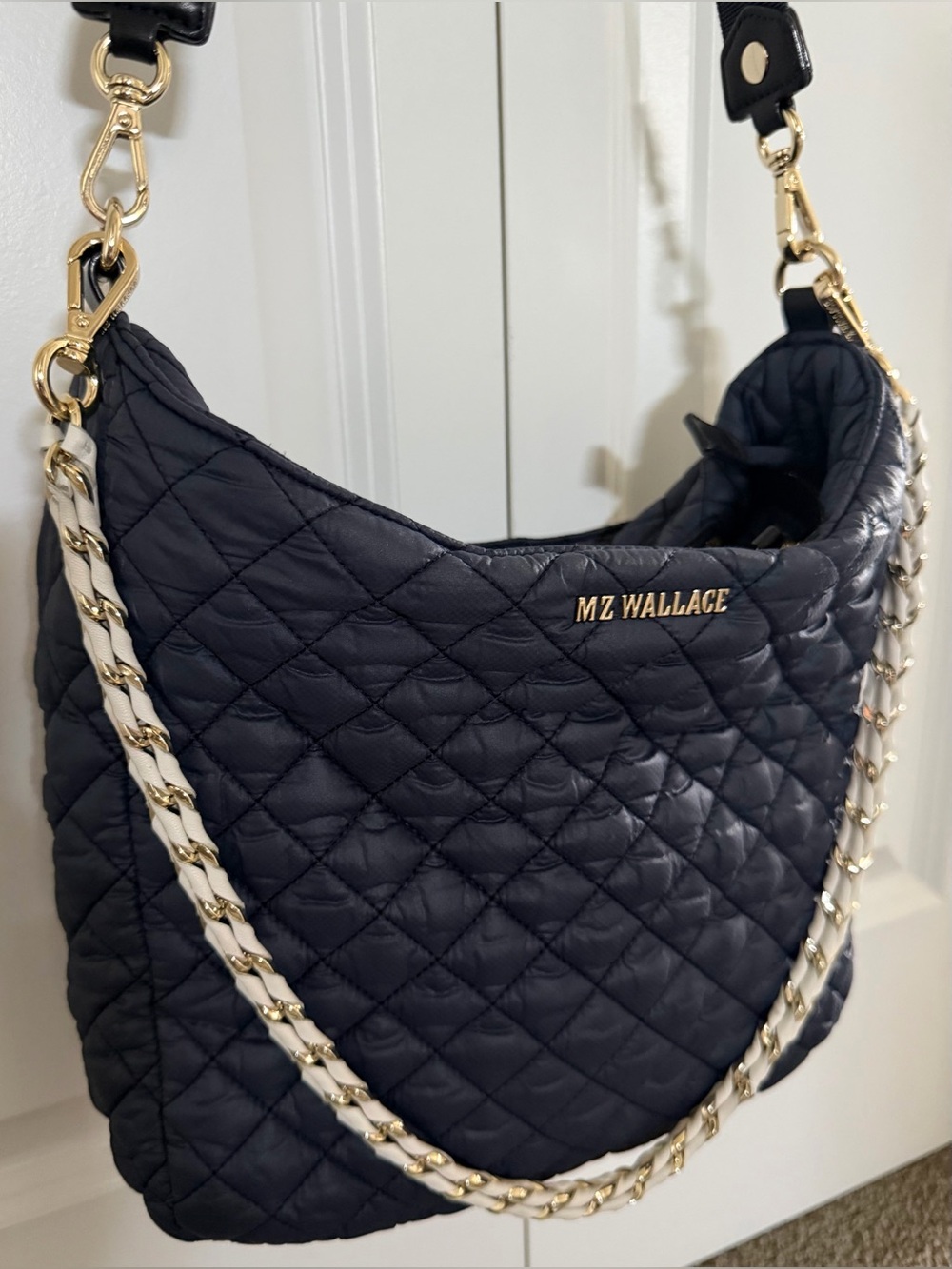 MZ Wallace Crosby Hobo - Navy - Picture 7 of 12